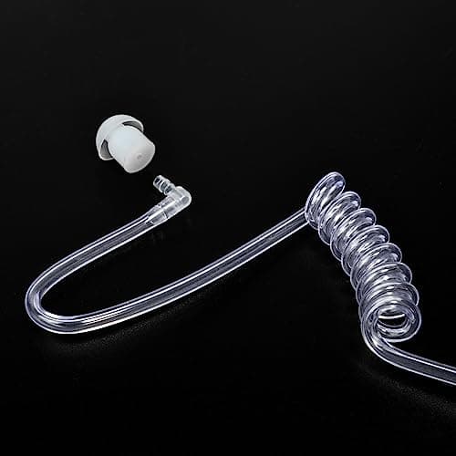 HYSHIKRA Sepura Oreillette compatible avec les radios Sepura STP8000 STP9000 SC20 SC21 (tube acoustique caché)