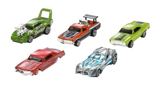 Hot Wheels Coffret de 10 Véhicules (Modèles Variables)