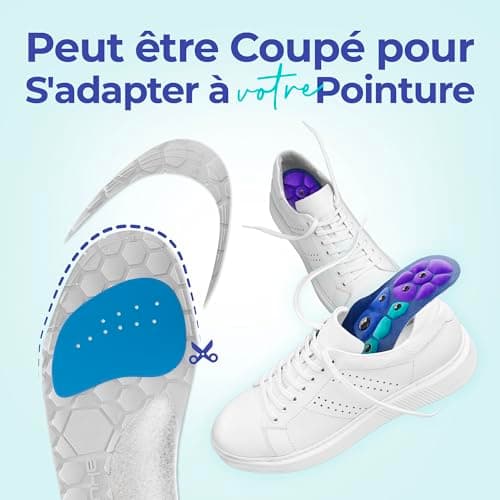Akusoli Semelles Chaussures Confort | Semelles Chaussures Homme, Femmes. Semelle Japonaise Magnétique de Soutien Voûte, Semelles Pieds Plats EU36-41.5