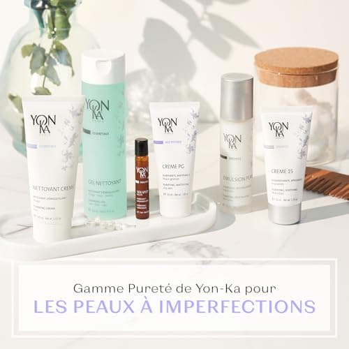 Crème15 Anti-Imperfections Yonka 50ml I Purifie, Apaise et Rééquilibre | Formule Ultra-Légère, Non Grasse | Résultats dermatologiquement prouvés I 98% d'Origine Naturelle