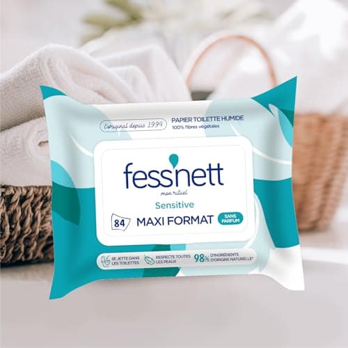 Fess'Nett Papier Toilette Humide Sensitive Maxi Pack 1 Unité
