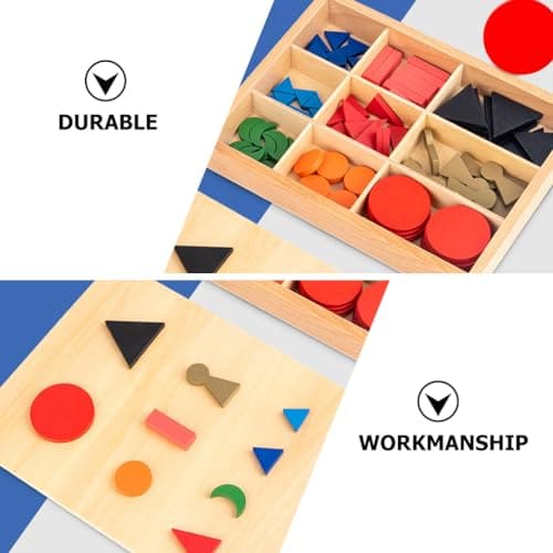 Vaguelly 1 Jeu Aides pédagogiques Montessori Jouets pour Enfants Puzzle de Symboles de Grammaire Les Jouets d'enfants scie sauteuse Puzzle de Symboles de syntaxe façonner Un Jouet cognitif