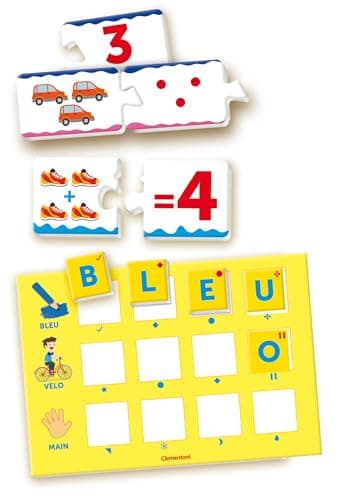 Clementoni - La Maternelle dès 3 Ans - Coffret de Jeux éducatifs Qui réunit de Nombreuses activités de l’école Maternelle. pour Enfant - Apprendre en s'amusant - Fabriqué en Italie