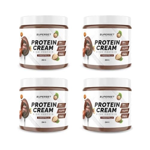 Superset Nutrition | Protein Cream (4x250g) Chocotella | Enfin un pack de 4 Protein Cream !