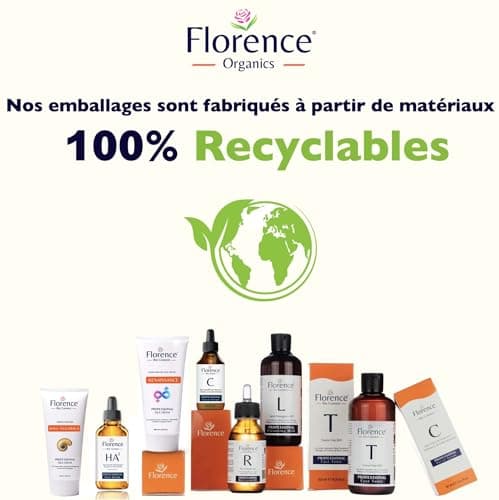 30ml. BIO Sérum Visage à la Vitamine C/E, Acide Hyaluronique Pur et Niacinamide. Anti-rides, Anti-taches et Hydratant. Soin Visage Anti-âge Idéal Comme Crème Contour des Yeux. Bouteille PET