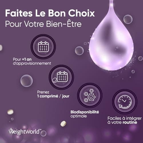 Biotine Avec Kératine, Sélénium et Zinc Complement Alimentaire - 400 Comprimés Végans Pour +1 An - Pour La Croissance Des Cheveux, Ongles et la Barbe - D-Biotine Avec Kératine Pour Femmes et Hommes