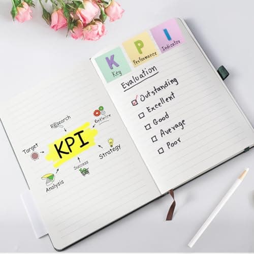 HOMEMARS Carnets et Journaux, Journal intime Adulte, Cahier, Carnet de Notes, Journal, Cahier de Note, Cahier A5, Notebook, Jaune Bleu, 100 Feuilles, 100 GSM, Motif Arbre en Gaufrage, Cuir Végétalien