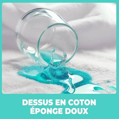 Flowen Protège Matelas 90x190 cm Alèse Impermeable Drap Housse en Coton et Microfibre Protection Lit pour Adulte et Bebe Alaise pour Incontinence Anti-Acarien Couvre-Matelas Pipi Lavable en Machine