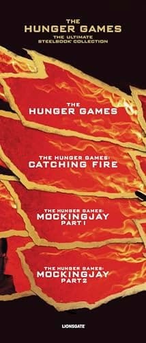 Hunger Games Collection Steelbook [Blu-Ray] [BLURAY, numérique, 4K Ultra HD]