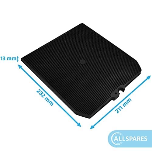 AllSpares© | Filtre à Charbon Adapté pour Airforce AFFCAF16 / Whirlpool 81248048198