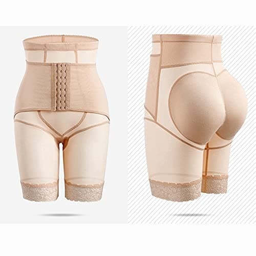 SUIUOI Femme Culottes Sculptantes,Culotte Push Up Panties Culotte Taille Haute Gainante Minceur Ventre Plat Efficace sous-vêtements