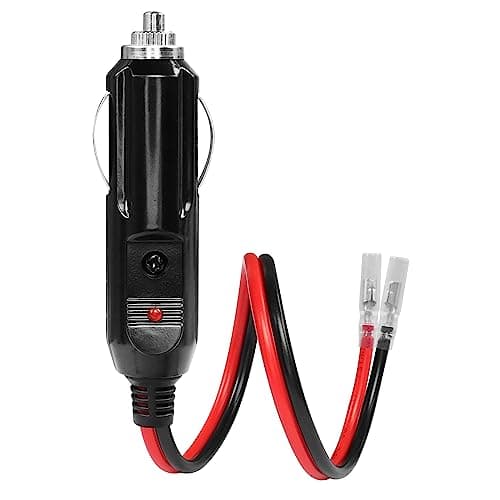 Câble adaptateur de rechange pour allume-cigare 12 V YACSEJAO 30 cm 16 AWG mâle en cuivre pur