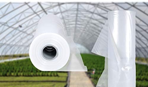 Provarm Film de serre 6-8-10 m de large I Film de jardin très transparent et indéchirable pour couvertures en extérieur I Bâche de protection résistante aux intempéries et aux UV pendant 10 ans