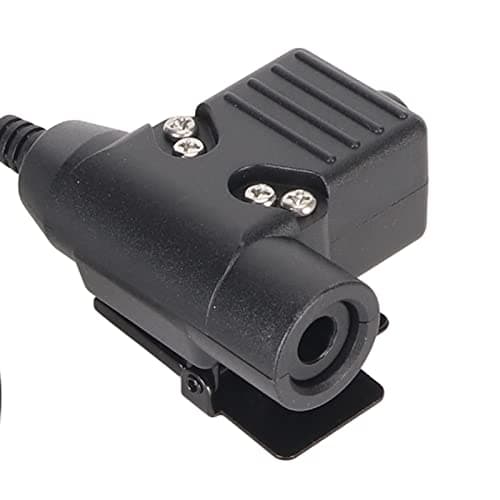 Adaptateur U94 PTT Push to Talk, Câble de Connecteur de Casque pour Talkie-walkie pour Radio Sepura Stp8000 Stp8030 Stp8035 Stp8038