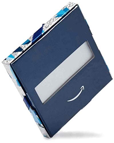 Carte Cadeau Amazon.fr - Dans un coffret Bleu et argent
