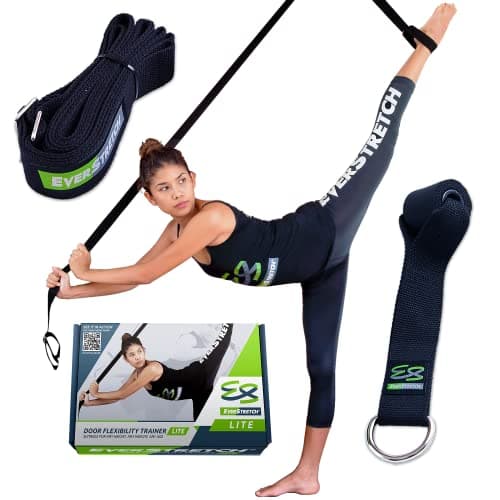 EverStretch Civière de Jambe Soyez Plus Flexible avec Notre Door Flexibility Trainer Lite. Appareil d'entraînement Sangle d'étirement Lite Premium pour Le Ballet, la Danse, Le MMA