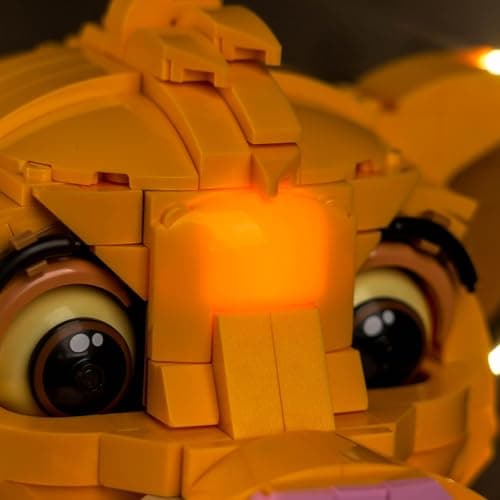 Kit d'éclairage LED pour Lego 43247 Disney Simba le Jeune Roi Lion (pas de Lego), kit d'éclairage décoratif pour Lego Young Simba le Roi Lion - Jouet créatif - Version standard