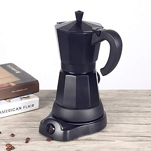 Futchoy Cafetière à moka électrique - Machine à café filtre turc - 300 ml - 480 W