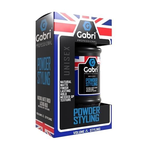 Gabri Poudre coiffante 21 g | Poudre de poussière épaississante volumisante | Tenue flexible | Aspect mat | Contrôle maximal | Poudre texturisante pour homme et femme (Volume Styling, 21g)