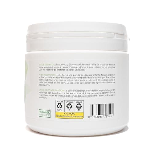 Benessence - Citrate Potassium en poudre soluble - Intégrateur Alimentaire - 250 jours d'intégration - 500 gr