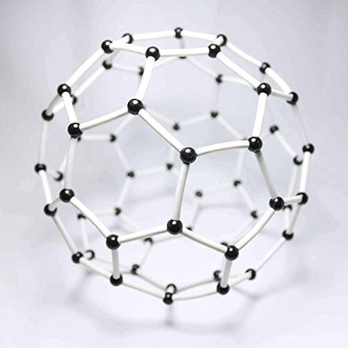 LINKTOR Kit de Modèle Moléculaire de Chimie (444 pièces) pour étudiant ou Enseignant pour l'apprentissage de la Chimie Organique et inorganique modèle de Structure Chimique Un Ensemble de fullerène