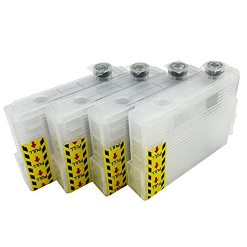 COCADEEX Cartouches d'encre Rechargeables vides 604XL compatibles avec XP-2200 XP-2205 XP-3200 XP-3205 XP-4200 XP-4205 WF-2935 WF-2930 WF-2910 WF-2950, avec Puce jetable (1 lot 604XL)