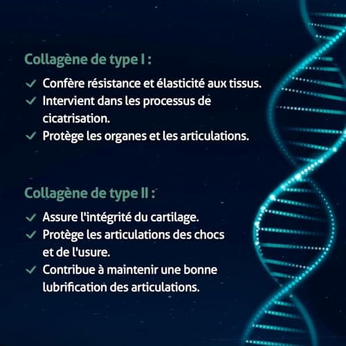 BLANCHE BRESSON - COLLAGENE MARIN - Souplesse des Articulations et fortification des os - Collagène marin de type 1 et 2 breveté - Vitamines B3, C, D et E - 90 gélules - Fabriqué en France