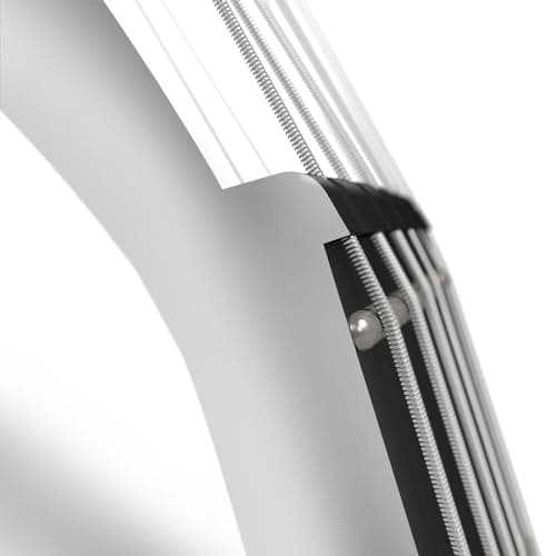 Enya Guitare Électrique Nova Go Sonic - Guitarra Smart Blanche en Fibre de Carbone avec Haut-Parleur sans fil 10 W, Préréglages Intégrés, Câble de Chargement, Clé de Réglage et Sac de Transport