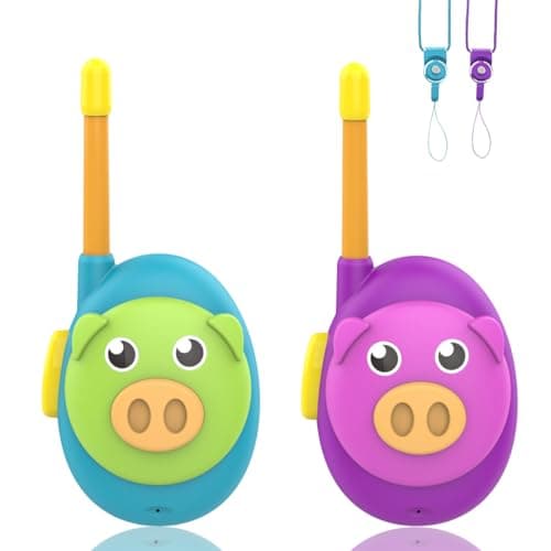 Talkie-walkie PMR pour enfants, facile à utiliser, radio pour garçons et filles de 3 à 12 ans, jouet cadeau, convient pour le camping et les activités de plein air
