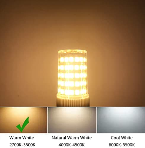 MAYCOLOR Ampoule LED E14 10W Equivalent 80W 800LM, Blanc Chaud 3000K, AC 220-240V, Ampoule E14 10W pour Lustre, Lustre en Cristal, Applique, Non-dimmable, Lot de 10
