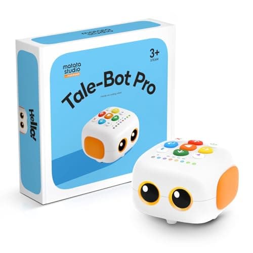 Matatalab TaleBot Pro Coding Robot pour Enfants de 3 à 5 Ans, Jouets Éducatifs d'Apprentissage, Jouets STEM Interactifs, Jouets sans Écran pour que les Enfants Apprennent les Bases de la Programmation