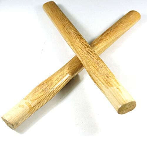 Manche de marteau octogonal en bois - Manche de rechange pour marteau à griffe/club (35 cm)