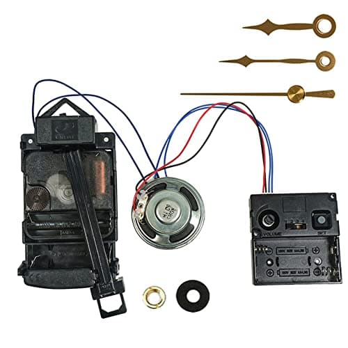 Mouvement D'horloge à Pendule à Quartz,MoreChioce Kit Complet D'horloge à Pendule Carillon Melody Remplacement de Pièces de Réparation,Tapez 7