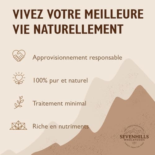 Sevenhills Wholefoods Poudre De Maca Cru Bio 1.8kg