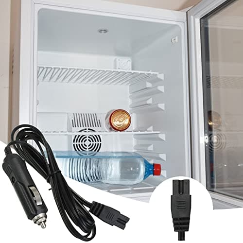 Tebinzi congélateur Voiture | Cordon Chargeur Allume-Cigare | Allume-Cigare Voiture à 12V DC 2 Broches câble d'alimentation pour Refroidisseur Voiture Portable glacière ini