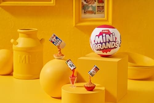 Mini Brands Retro de ZURU, Capsule avec reproductions Miniatures Retro à Collectionner, (1 Capsule)
