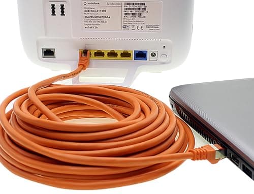 1aTTack.de 5x 1m - Câble patch câble réseau Cat 6 Cat6 RJ45 SFTP - orange