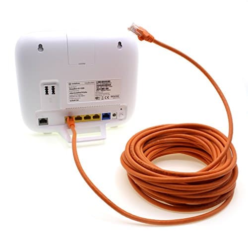 1aTTack.de 5m - orange - 5 pièces - (PACK) - Câble réseau Ethernet LAN CAT.6 CAT6 Câble patch 1000 Mbit/s