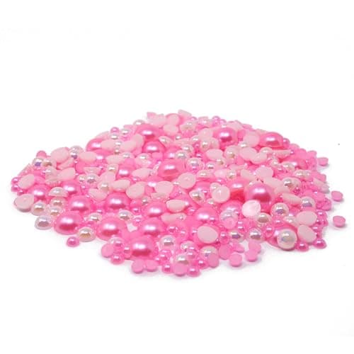 Special Touches Lot de 500 mini perles en résine pour création de cartes Rose