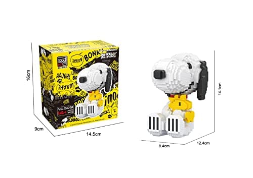 Acebwhtoy Micro Building Blocks, Classic Cartoon Anime Nano Briques de construction, modèle 3D DIY Mini blocs de construction, jouets cadeaux pour enfants et adultes