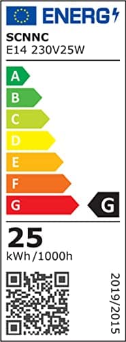 SCNNC Ampoule Four 300 Degres E14 Dimmable, AC220V-240V, Ampoule four E14 T22, 120LM Blanc Chaud 2300K, E14 Petit Culot à Vis Pygmy Lamps pour Micro-ondes, Four, Lampe à sel, 3 Unité