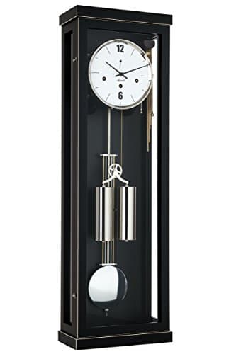 Hermle 70993-740351 Horloge murale à pendule Régulateur Noir 86 cm