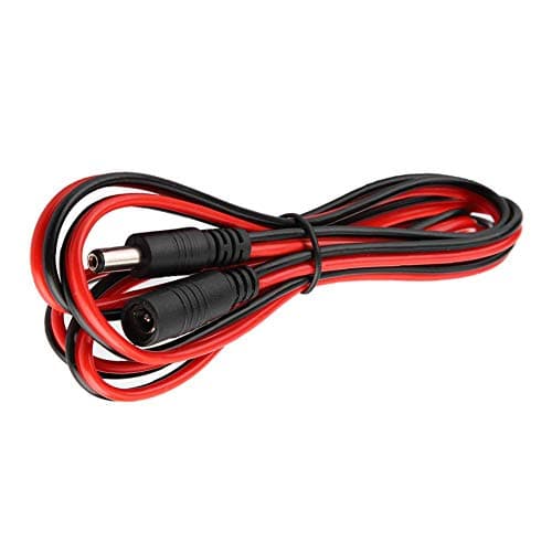 KIMISS Câble d'alimentation Femelle Cable Câble d'extension d'alimentation de 150 cm DC5525 mâle à câble d'alimentation Femelle