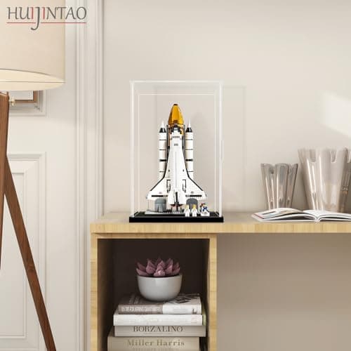 Huijintao Vitrine pour Collection, Vitrine Figurine, Vitrine Acrylique, Vitrine Exposition Transparent pour Voitures Miniatures, Figurines, Objets de Collection (15x15x25 cm)