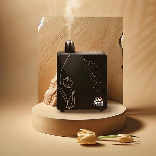 Dr Scent : diffuseur de tulipes Eco infusé avec une aromathérapie intelligente, améliorée par une connectivité sans couture des applications mobiles – Votre porte d'entrée vers une symphonie de parfum