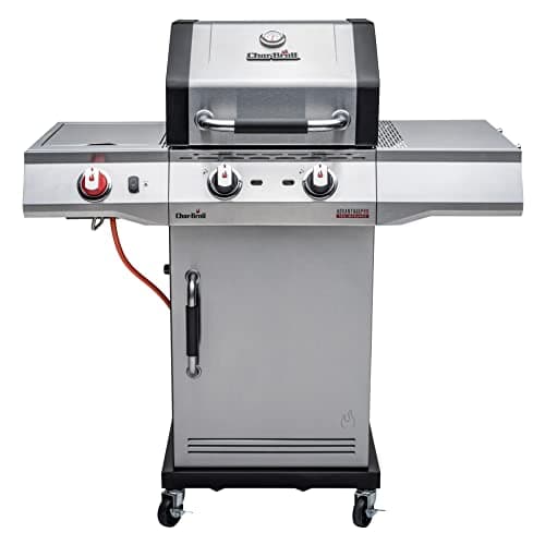 Char-Broil Advantage PRO S 2 - Barbecue à gaz à 2 Brûleurs, avec TRU-Infrared Technology et Brûleur Sear 900 °C Acier Inoxydable