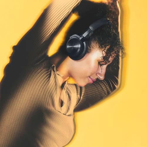 Bang & Olufsen Beoplay HX - Casque Haut de Gamme Bluetooth Réduction de bruit Sans Fil, 6 Microphones, Jusqu’à 40 heures d’Autonomie, Casque Audio et Étui de Transport - Noir