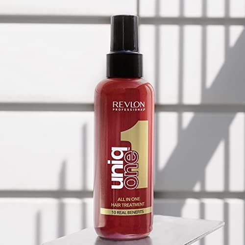 Revlon Professional UniqOne - Masque cheveux en Spray 10 en 1 - Protecteur de Chaleur pour Cheveux - Soin des Cheveux Sans Rinçage - Spray Cheveux Formule Vegan - Tous Types de Cheveux - 150 ml