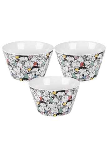 United Labels The Peanuts Bol Snoopy - Bol à céréales Bol blanc Allover Porcelaine 500ml