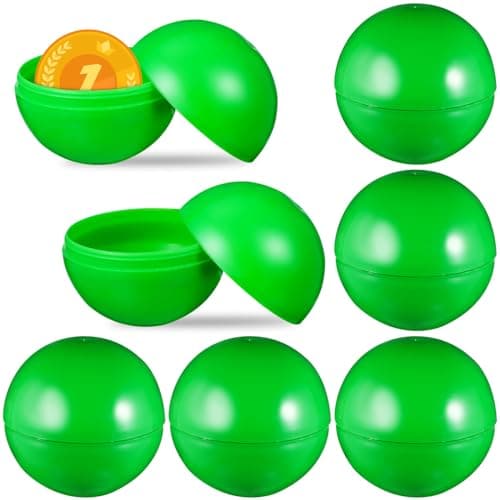 Operitacx Boules De Bingo Creuses De 25 Pièces Boules De Tombola De 4Cm sans Numéro Accessoires De Balles De Jeu Ouvrables en Plastique